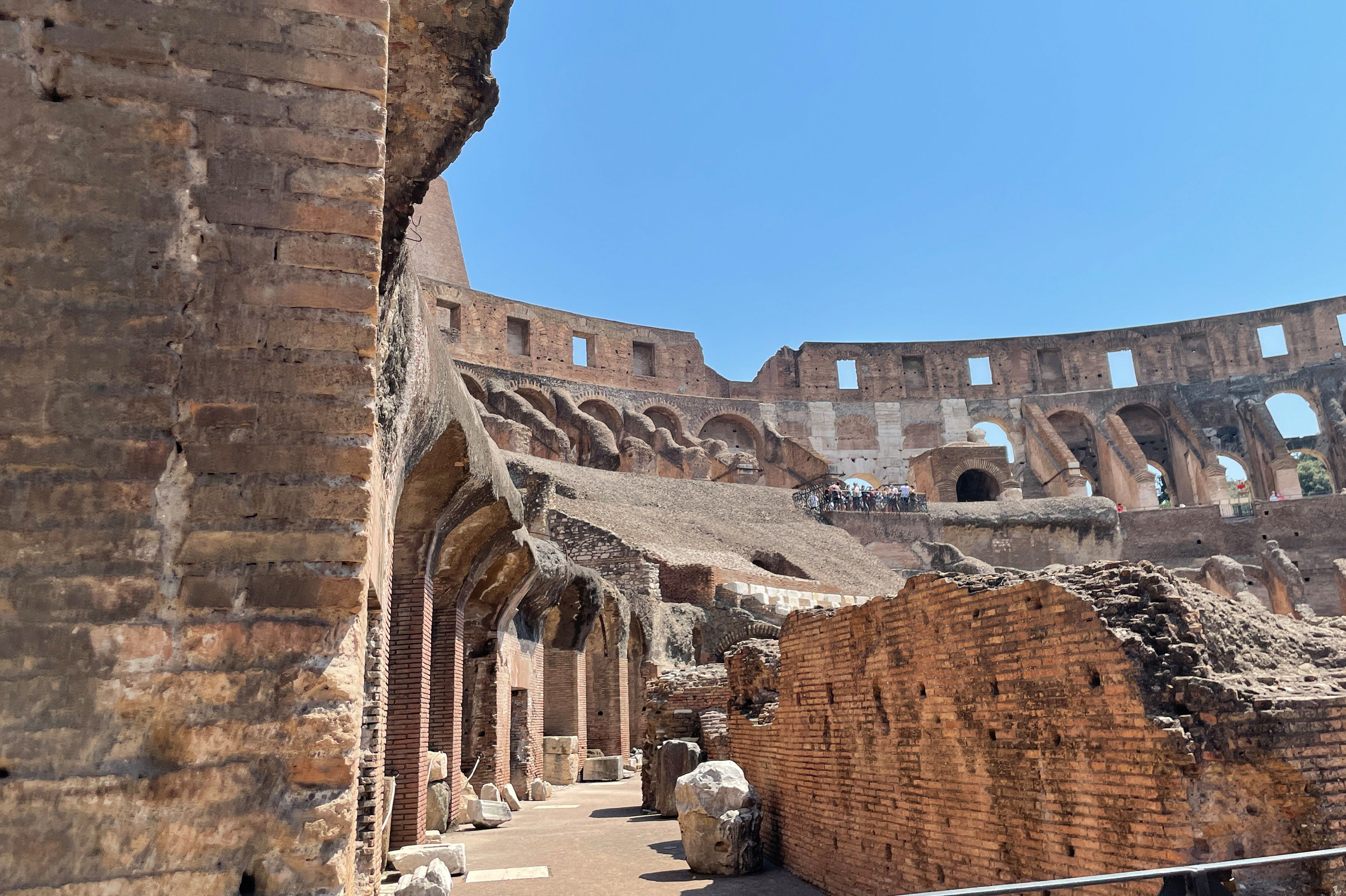 Interior del Coliseo